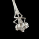 Cuillère et fourchette Art Nouveau métal argenté