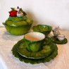 Tasse thé chou vert