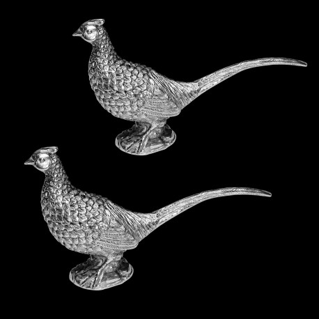 Salt & pepper Pheasant pewter