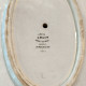 Bracquemond Moineau & Campanule blanc assiette D 24,5 cm