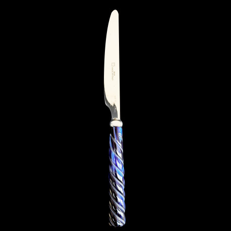 Couteau de table collection cordage bleu