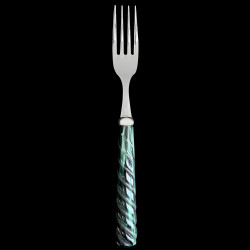 Fourchette de table collection cordage vert