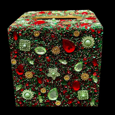 Boite à mouchoir trésor Christmas Time