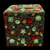 Boite à mouchoir verte trésor Christmas Time