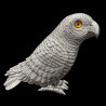 Poudreuse oiseau en étain