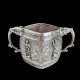 Fine Late 19th-Century Indian-Inspired Silver-Plated Tea & Coffee Service