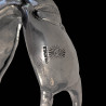 Crab-shaped Caviar Dish in Pewter by Piero Figura