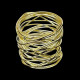 Gold nest napkin ring GM