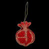 Beaded pomegranate