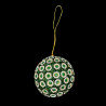 Green Beaded Ball Treasure Christmas Time