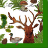 Paper napkin Forest collection 40x40 cm