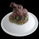 Brown bear - dish deep plate