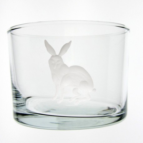 Verre droit bas Lapin