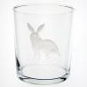 Verre droit haut Lapin