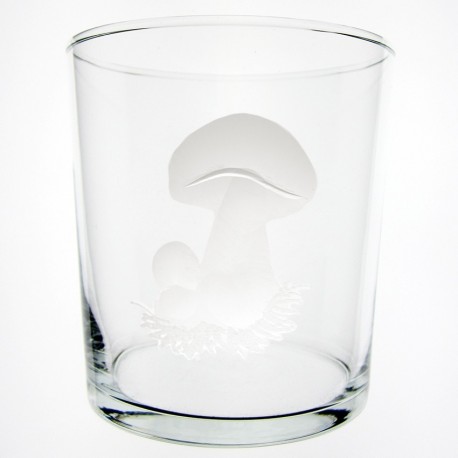 Verre droit haut Cèpes 240 ml H 9,2 cm D 9 cm