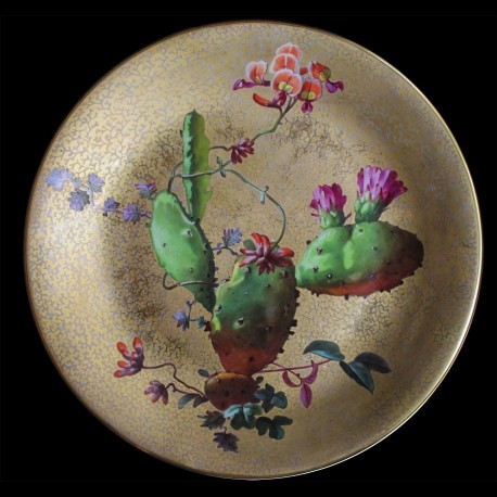 Opuntia ficus-indica Assiette XIX D 23 cm