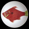 Majolica john dory fish large round dish