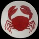 Assiette creuse Crabe D 23cm