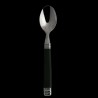 Black Neoclassical dessert spoon