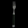 Black Neoclassical Dessert Fork