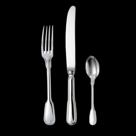 Dessert spoon "Filet Ancien" silverplated