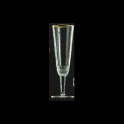 Crystal flute of champagne 180 ml, ROYAL collection