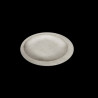 Silver-plated glass coaster "Horizons"