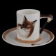 Royal Doulton service renard tasse café et sous tasse