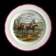 Assiette table en faience, chasse d'après Herring