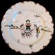 Dinner plate "Le Parisien" 19th century Creil