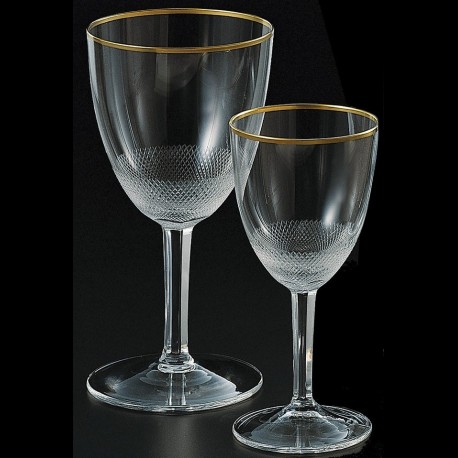 Verre à pied pour l'eau 280ml en cristal collection ROYAL 