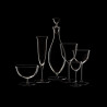 Verre à vin rouge à pied haut cristal collection Patrician Hoffmann