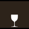 Water glass on stem crystal collection n°4