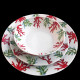 Assiette de table porcelaine Corail