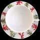 Porcelain breakfast cup and saucer Red Coral