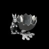 Pewter Eggcup Rabbit