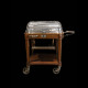 Meat-Trolley by Christofle, Silver Plated, circa 1940