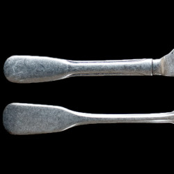 Cuillère de table acier mat