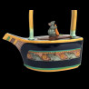 Minton Majolica Teapot "Cat & Mouse"