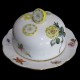 Herend Butter Dish, porcelain painted by hand