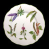 Limoges porcelain dessert plate vegetables