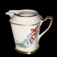 Service café 8 tasses sstasse cafetière pot sucrier porcelaine Dali N° 520