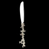 Knife pewter coral handle