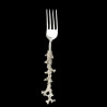 Fork pewter coral handle