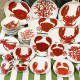 Crab diner plate D 28cm