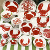 Diner plate Etoile de Mer D 28 cm