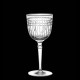 Platinum Cut Crystal Water glass