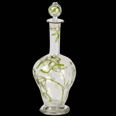 "Mistletoe" Decanter Edmond Lachenal