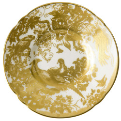 Sous tasse à café Royal Crown Derby Platine