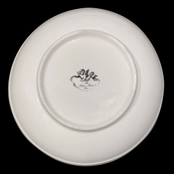 Majolica Squid large round dish